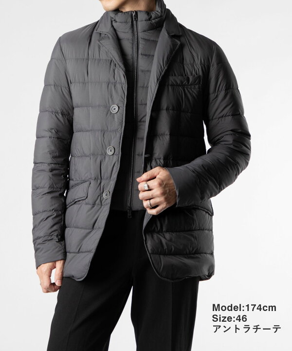 楽天市場】ヘルノ HERNO PI001ULE 12456Z ジャケット メンズ アウター  