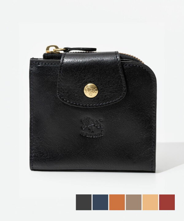 楽天市場】イル ビゾンテ IL BISONTE SMW175 PV0005 二つ折り財布  