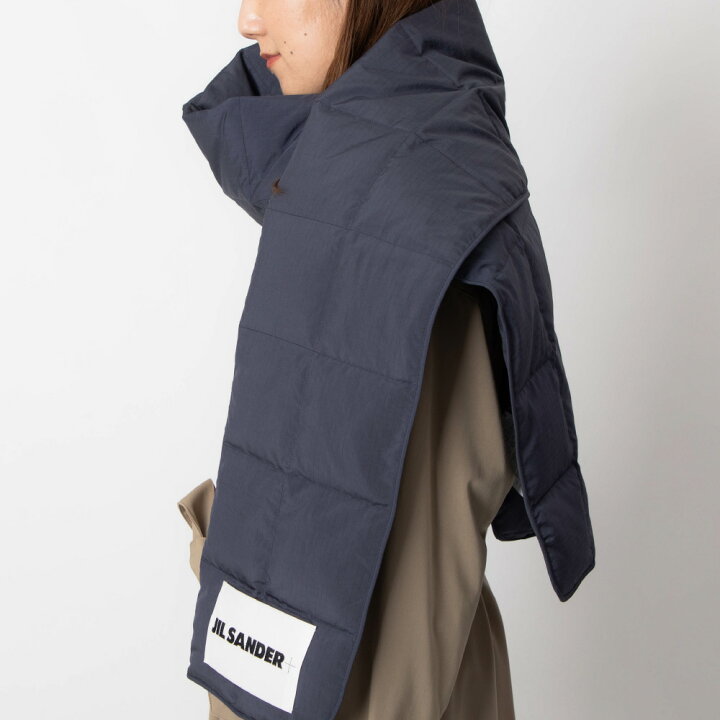 ジルサンダー JIL SANDER マフラー ダウンマフラー メンズ レディース ストール ブランド 防寒 小物 JPUT590094 MT441300 U-STREAM JIL SANDER ダウンマフラー ジルサンダー