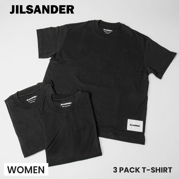 楽天市場】ジルサンダー JIL SANDER JPPT706540 WT248808 Tシャツ 3枚 