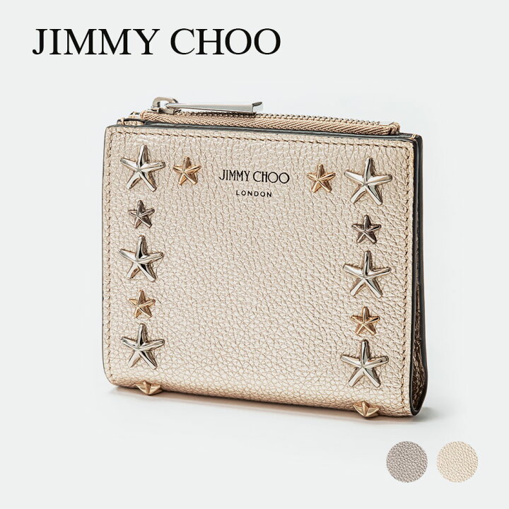 楽天市場】ジミーチュウ JIMMY CHOO HANNI UUR 二つ折り財布 ハンニ  