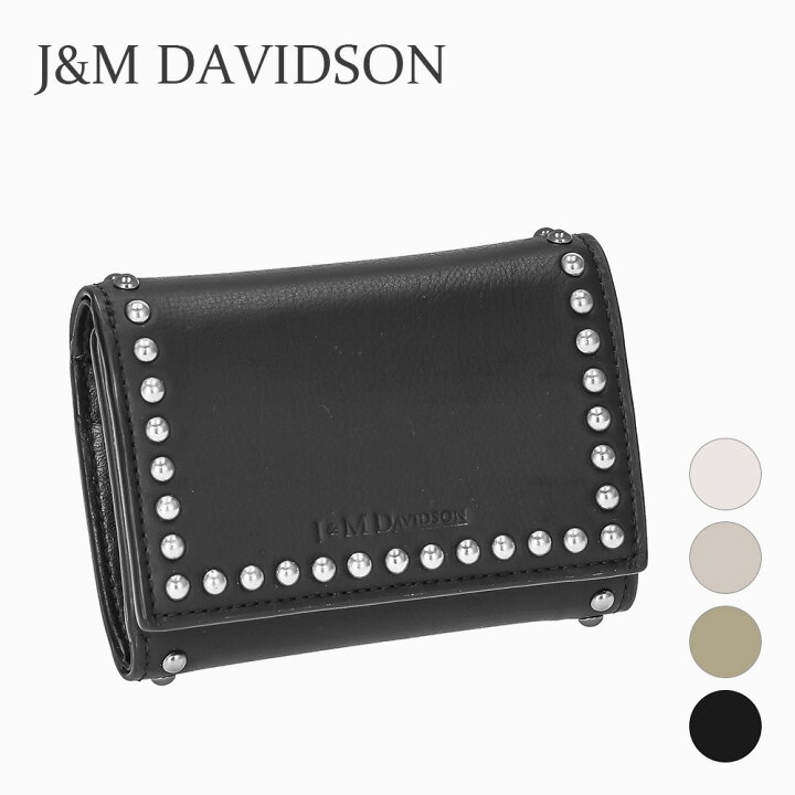 楽天市場】ジェイアンドエムデヴィッドソン J&M DAVIDSON 三つ折り財布 
