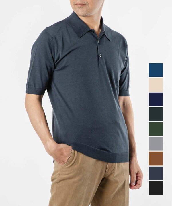 楽天市場】ジョンスメドレー JOHN SMEDLEY ISIS ポロシャツ ISIS 