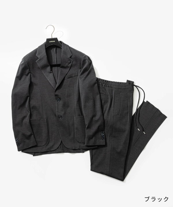 楽天市場】ラルディーニ LARDINI ウールジャージースーツ イージー 