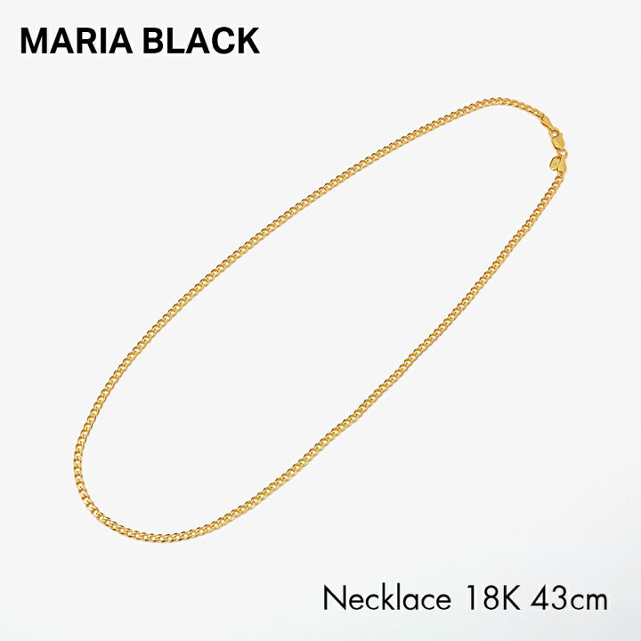 楽天市場】マリアブラック MARIA BLACK 300407YG-43 ネックレス Saffi 