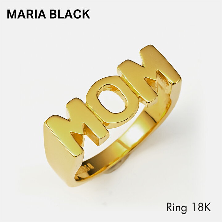 楽天市場】マリアブラック MARIA BLACK 500364 リング Mom Ring 