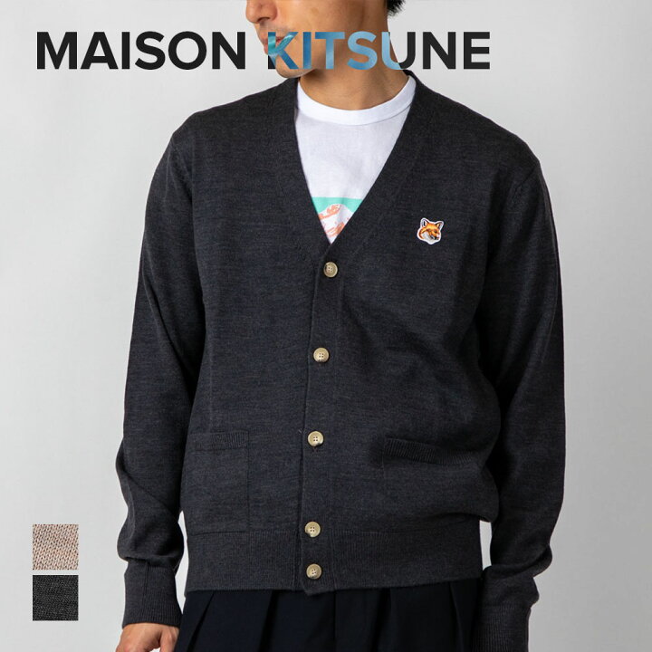 楽天市場】メゾンキツネ MAISON KITSUNE GU00542KT1036 カーディガン 