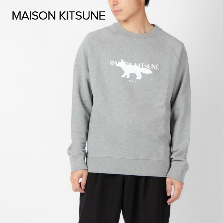 楽天市場】メゾンキツネ MAISON KITSUNE IM00338KM0001 スウェット 