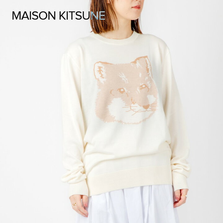 楽天市場】メゾンキツネ MAISON KITSUNE IU00527KT1058 ニット メンズ 