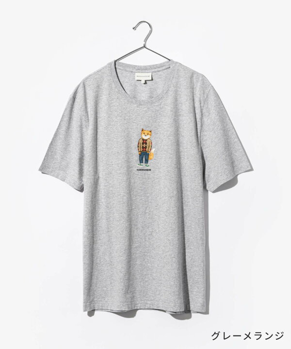楽天市場】メゾンキツネ MAISON KITSUNE LM00111KJ0008 Tシャツ  
