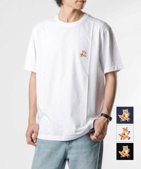 楽天市場】メゾンキツネ MAISON KITSUNE MM00125KJ0008 Tシャツ SPEEDY  