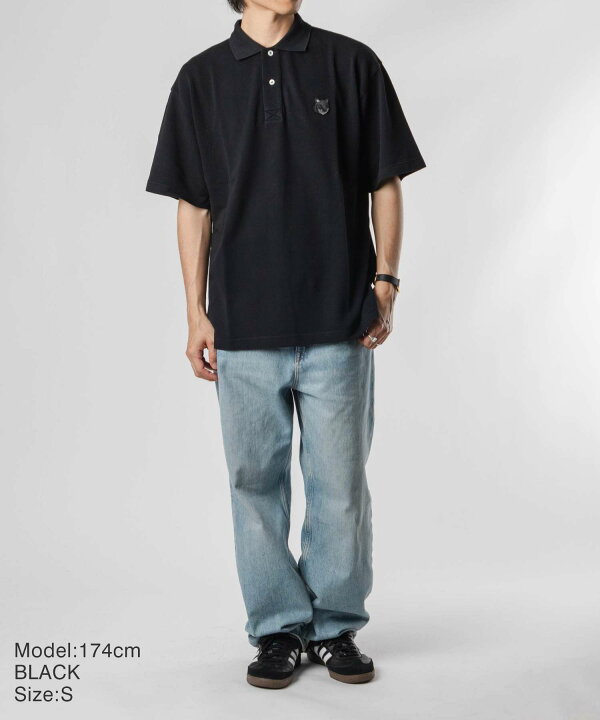 楽天市場】メゾンキツネ MAISON KITSUNE MM00202KJ7010 ポロシャツ 