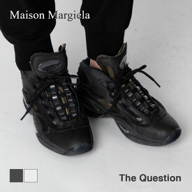 メゾン マルジェラ MAISON MARGIELA GW5000 GW5001 スニーカー クエスチョン メモリー オブ メンズ レディース シューズ REEBOK リーボック コラボ バスケットシューズ スエード トゥ 靴 バスケスタイル プレゼント ギフト ミッドカット 23.5～27.5cm