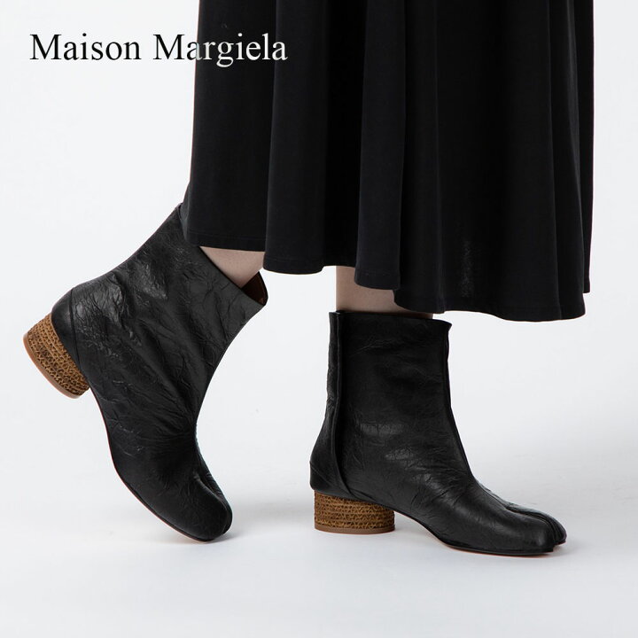 楽天市場 メゾン マルジェラ Maison Margiela S58wu03 P4748 ブーツ レディース シューズ メゾン マルジェラ アンクルブーツ タビ 足袋 Tabi レザーブーツ シンプル カジュアル モード お出かけ レザー 靴 黒 ギフト 誕生日 記念日 夏 秋 ブラック U Stream