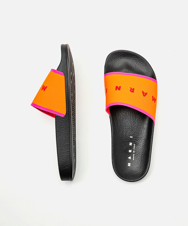 MARNI マルニピンクネイビーサンダル 35 ジルサンダーM