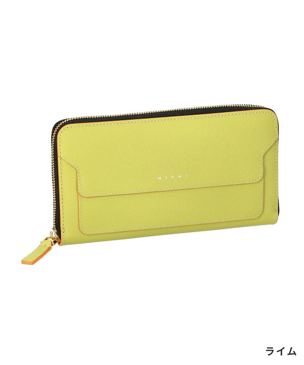 楽天市場】マルニ MARNI PFMOE11U07 LV520 長財布 レディース 財布 本  