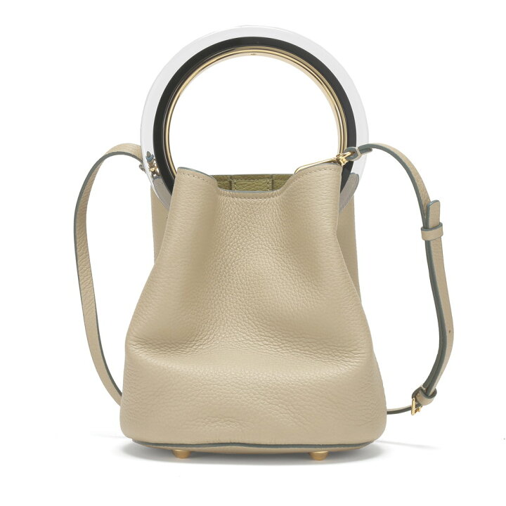 ✨極美品✨ マルニ ショルダーバッグ イヤリングバッグ レザー 
