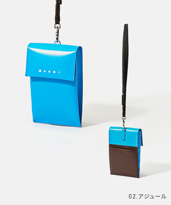楽天市場】マルニ MARNI TEMI0004A1 P3572 スマホショルダー メンズ 