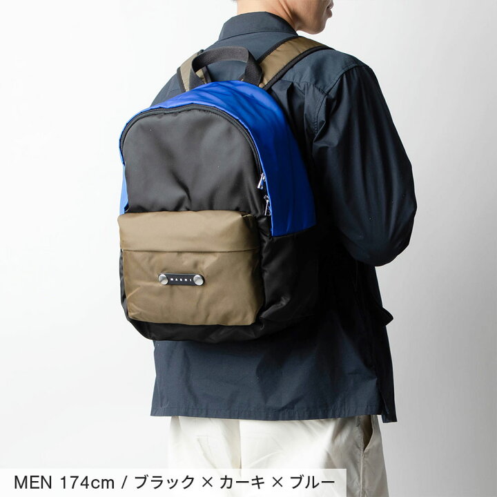 楽天市場】マルニ MARNI ZAMQ0041U0 TN685 バックパック メンズ バッグ 