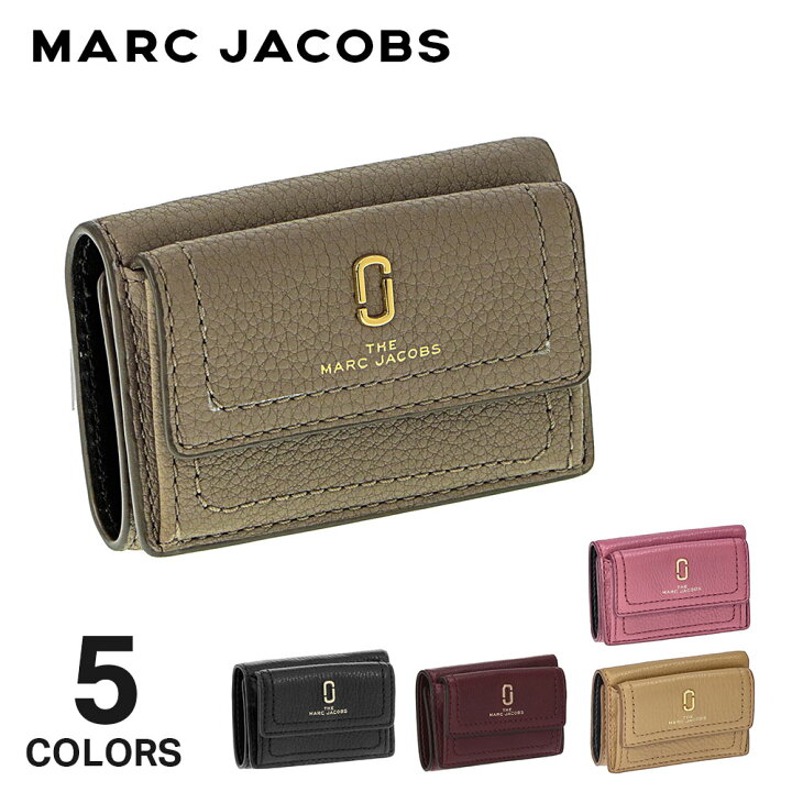 楽天市場】マークジェイコブス MARC JACOBS 三つ折り財布 レディース 