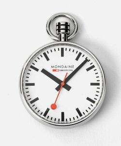 fB[ MONDAINE A660 30316 11SBB v Y fB[X v |PbgEHb` WFl[V EHb` pU[|[`t 43~P[X NH[c Pocket Watch ST. STEEL POLISHED WHI v