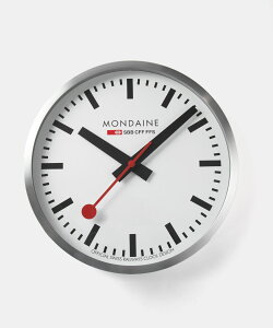 fB[ MONDAINE A995 CLOCK 16SBB |v WALL CLOCK LARGE 400mm ALUMINIUM BRUSHED Y fB[X v EH[NbN Ǌ|v ItBX CeA 40cm NH[c v[g j Mtg 