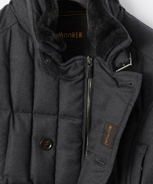 楽天市場】ムーレー MOORER メンズ ダウンコート SIRO L ダウン  