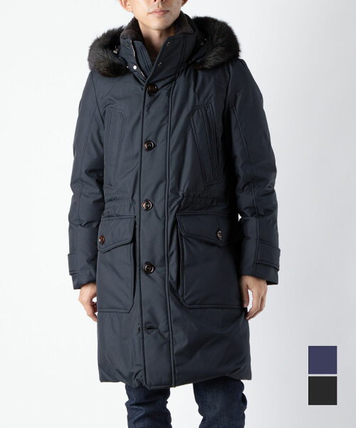 ムーレー MOORER ACQUA アクア MOUPA100021 TEPA012 ダウンコート SAPPORO-GF サッポロ メンズ アウター ダウンジャケット ロング丈 防水