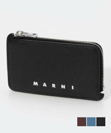 マルニ MARNI PFMI0036L1 LV520 カードケース メンズ ロゴ シンプル カード ホルダー レザー ビジネス コンパクト フラグメントケース プレゼント ギフト 記念 お祝い 通勤 通学 ブラック