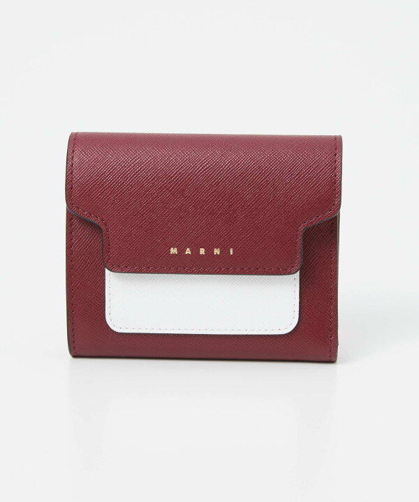 楽天市場】マルニ MARNI PFMO0052U1-LV520 二つ折り財布 レディース  