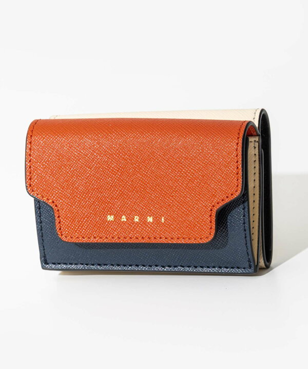 楽天市場】マルニ MARNI PFMOW02U23 LV520 三つ折り財布 TRIFOLD 