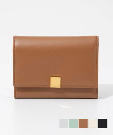 マルニ MARNI PFMO0104U1 P5298 三つ折り財布 TRIFOLD レディース ミニ財布 レザー 小銭入れ コンパクトウォレット プリズマ シンプル ギフト プレゼント さいふ PRISMA WALLET ブラック アイボリー