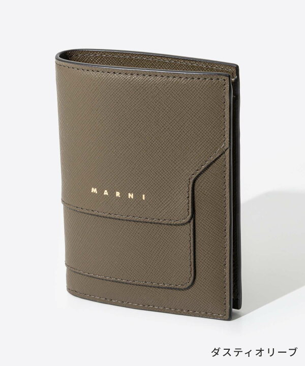楽天市場】マルニ MARNI 二つ折り財布 PFMOQ14U07 LV520 レディース 