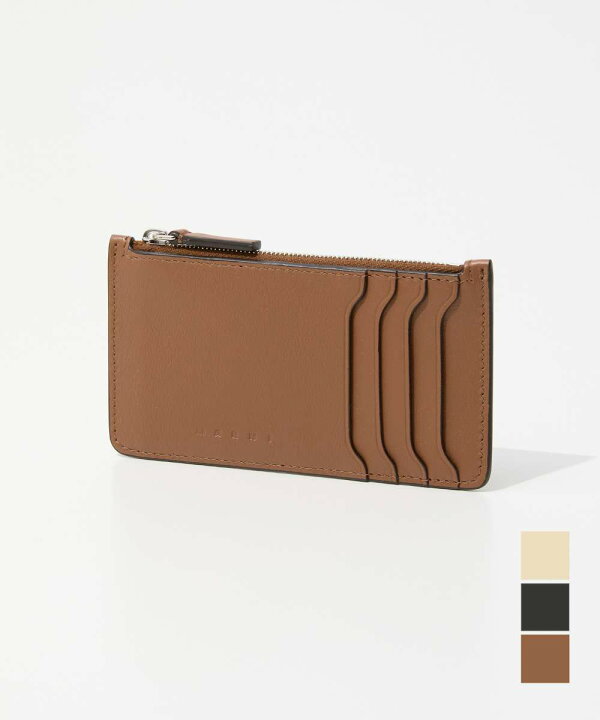 楽天市場】マルニ MARNI ZIPPED CARD CASE ジップドカードケース 