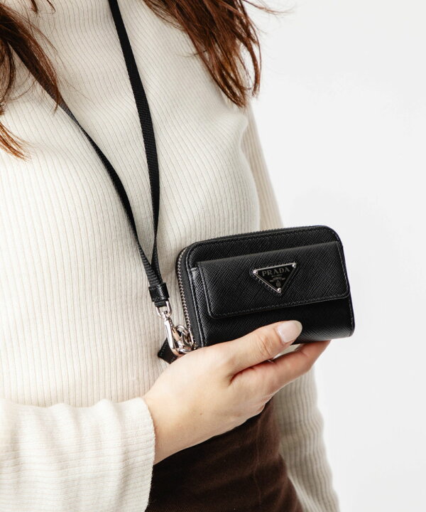 楽天市場】プラダ PRADA 2MR044 QHH 小銭入れ SAFFIANO TRIANGOLO COIN 