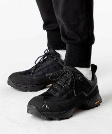 ロア ROA KFA10-001 スニーカー Katharina メンズ レディース シューズ カタリーナ トレッキングシューズ カジュアル 靴 ロゴ アウトドア ハイキング キャンプ ブラック 23.0〜28.5cm