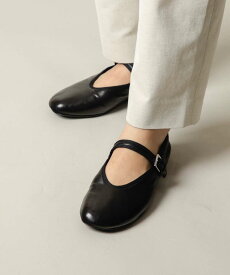 ザロウ The Row F1396 N60 パンプス BOHEME MJ レディース シューズ メリージェーン バレエシューズ 革靴 ビジネス レザー フラット ラウンドトゥ プレゼント ギフト 贈り物 靴 記念 お祝い ブラック 24.5〜26.0cm