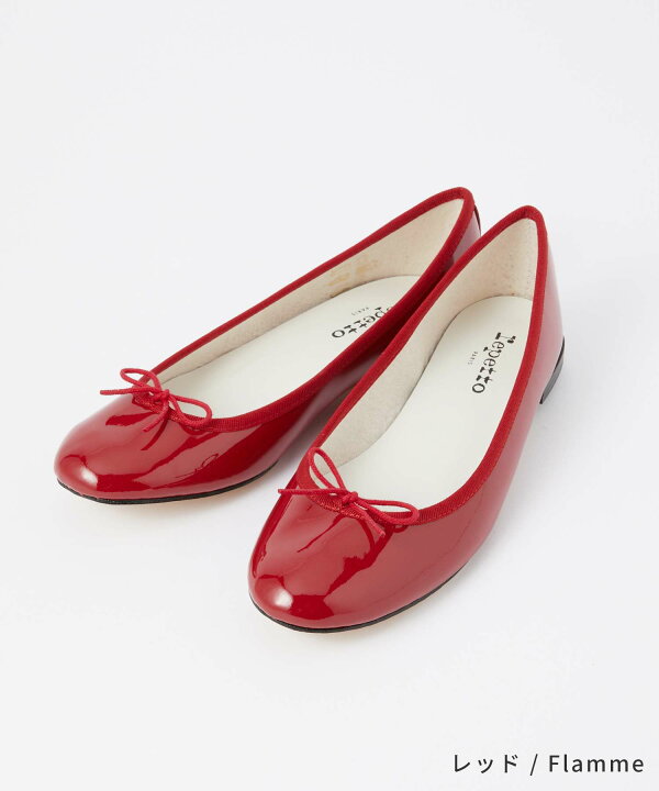repetto レペット 赤 エナメル パンプス ハイヒール バレエ39.5