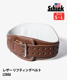 シーク SCHIEK L2006 Leather Lifting Belt レザー リフティング ベルト L2006 トレーニングベルト メンズ フィットネス トレーニング レザー