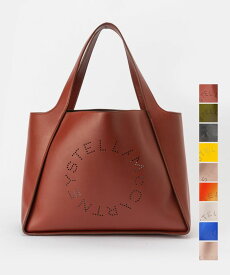 ステラ マッカートニー STELLA McCARTNEY 502793 W8542 ハンドバッグ レディース バッグ 手提げ ステラ ロゴ トートバッグ エコレザー お出かけ 旅行 シンプル ギフト プレゼント お祝い 記念 ポーチ付き 鞄 全9色