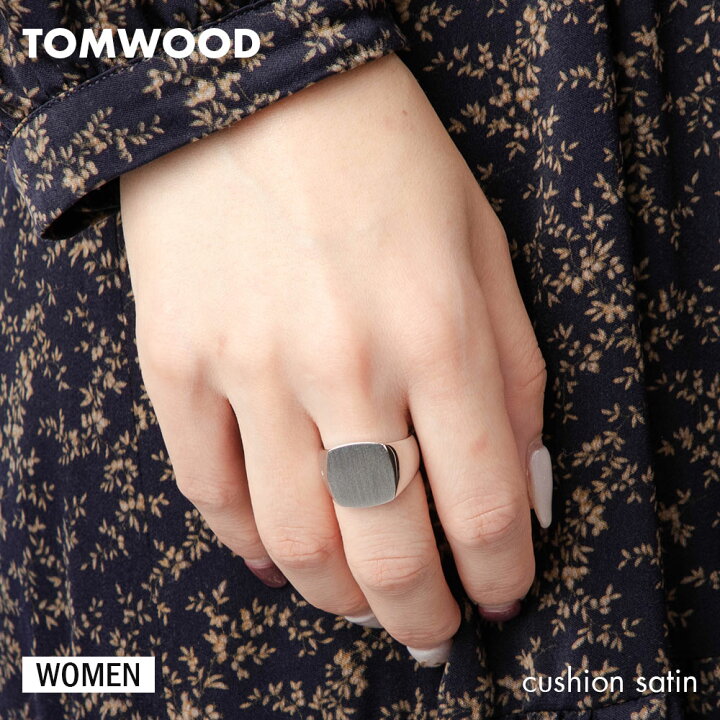 TOMWOOD（トムウッド） Cushion Satin Ring（クッションサテンリング  