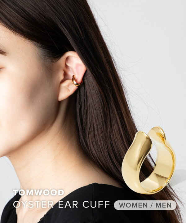 楽天市場】トムウッド TOM WOOD Oyster Ear Cuff Gold E39OYC01NAS925 