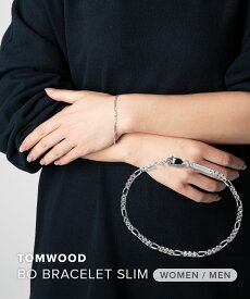 トムウッド TOM WOOD BO BRACELET SLIM ボー スリム 101268 ブレスレット チェーン ユニセックス レディース メンズ アクセサリー シルバー
