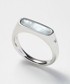 トムウッド TOM WOOD 100656 R75SBWHM01 S925 リング Mario Ring White MOP レディース アクセサリー 指輪 マリオ ホワイト マザーオブパール スターリングシルバー 925 ジュエリー ギフト プレゼント シンプル お祝い 記念 おしゃれ クリスマス シルバー 8〜14号相当