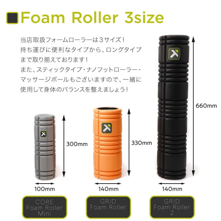 楽天市場】トリガーポイント TRIGGER POINT コアフォームローラー ミニ