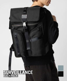 トゥミ TUMI ALPHA BRAVO アルファブラボー SURVEILLANCE BACKPACK バリスティックナイロン サーヴェイランス フラップ バックパック 0232841D 156488 0232841PVM 156778 リュックサック メンズ バッグ
