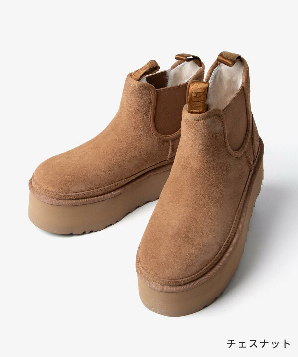 楽天市場】アグ UGG 1134526 ブーツ NEUMEL PLATFORM CHELSEA 