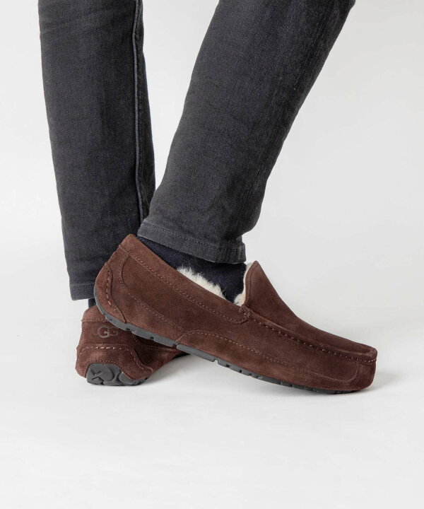 楽天市場】アグ UGG 1101110 メンズ モカシン M ASCOT メンズ シューズ 