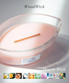 ウッドウィック WoodWick Hearth Wick キャンドル L ユニセックス アロマ 香り ルームフレグランス HOME FRAGRANCE ホームフレグランス インテリア プレゼント ギフト 誕生日