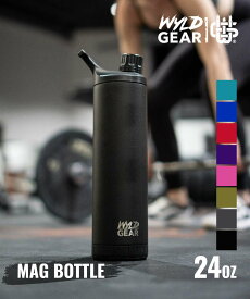 ワイルドギア WYLD GEAR WyldGear マグボトル 24OZ | 710ML ユニセックス レジャー キャンプ用品 キャンプ トレーニング ドリンクウェア ボトル 蓋 保冷 保温 タンブラー 真空2層構造 ステンレス アウトドア BBQ バーベキュー 24オンス 水筒
